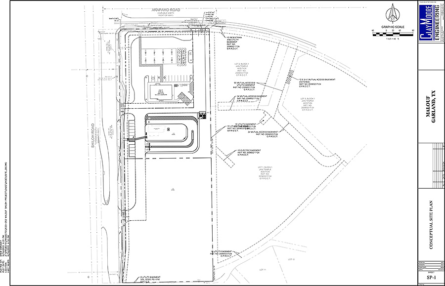 Shiloh and Arapaho site plan image